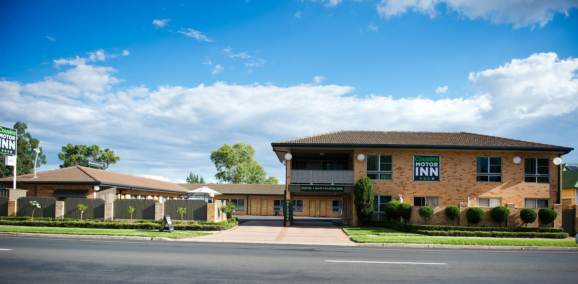 Cousins Motor Inn Inverell Eksteriør billede